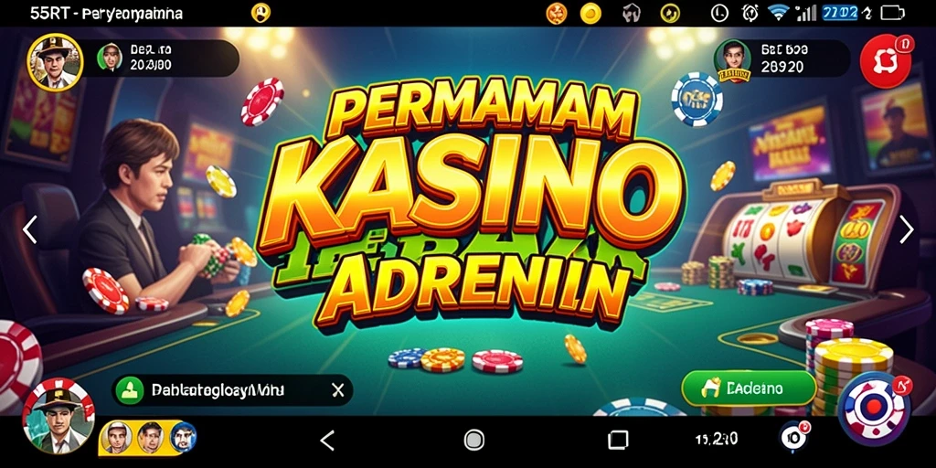 Tampilan permainan Kasino yang mengasyikkan di 55RT.