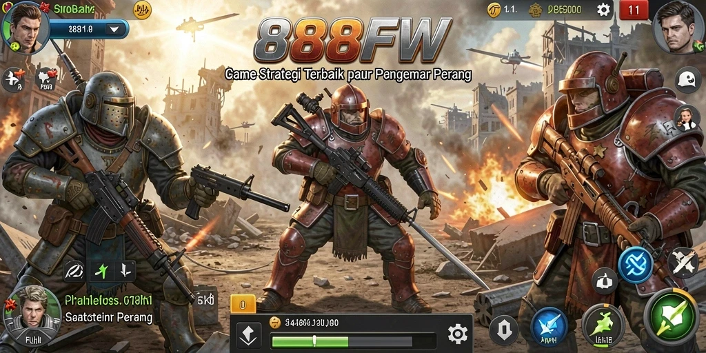 Gameplay strategi yang intens dan menarik di 888FW.