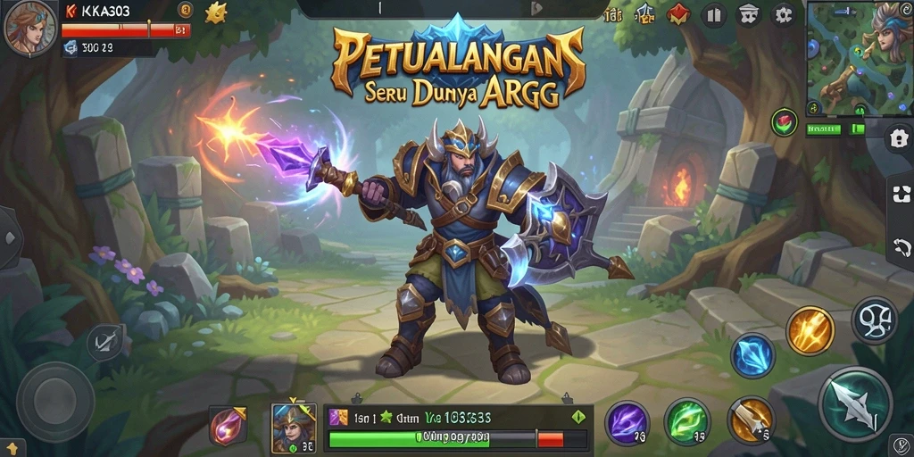 Tampilan gameplay yang seru dan mendebarkan di KAKA303.