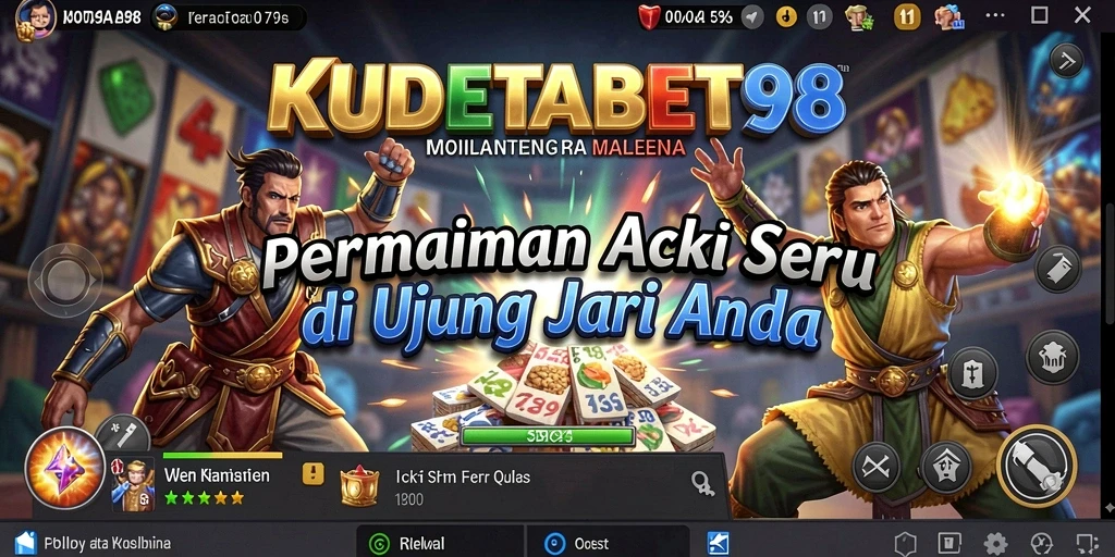 Screenshot KUDETABET98 menunjukkan aksi seru dalam pertempuran.