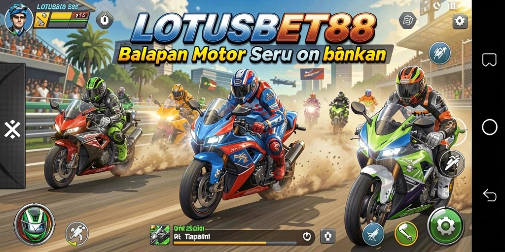 Tampak seru dan mendebarkan saat bermain LOTUSBET88.