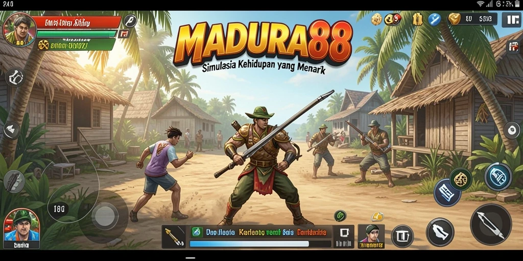 Tampilan gameplay MADURA88 yang menarik dan interaktif.