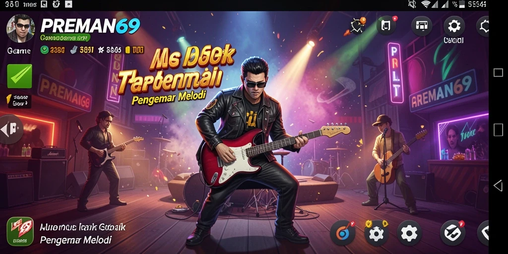 Tampilan gameplay <strong>PREMAN69</strong> yang penuh warna dan interaktif.