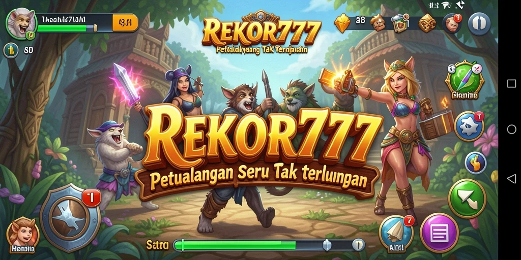 Menampilkan gameplay seru dan penuh petualangan di REKOR777.