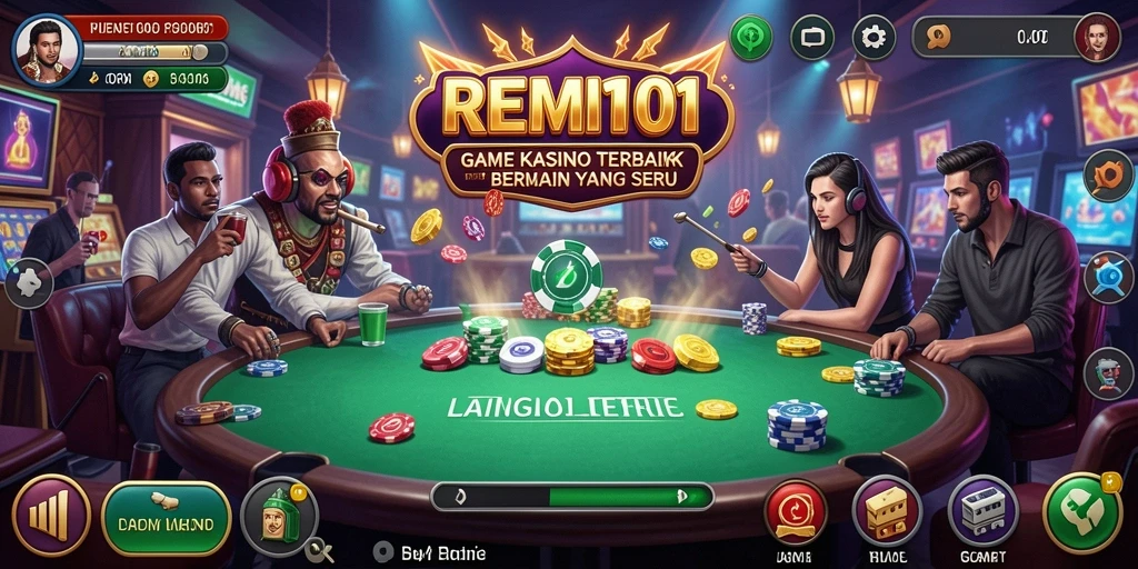 Tampilan gameplay REMI101 yang mengasyikkan dan menarik.