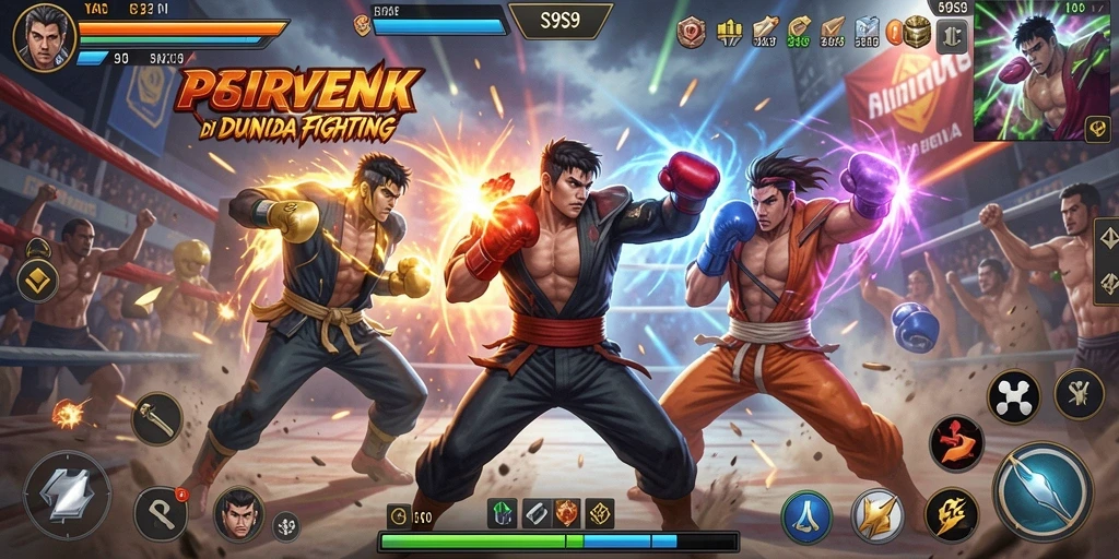 Tampilan gameplay S9S9 yang seru dan menegangkan.