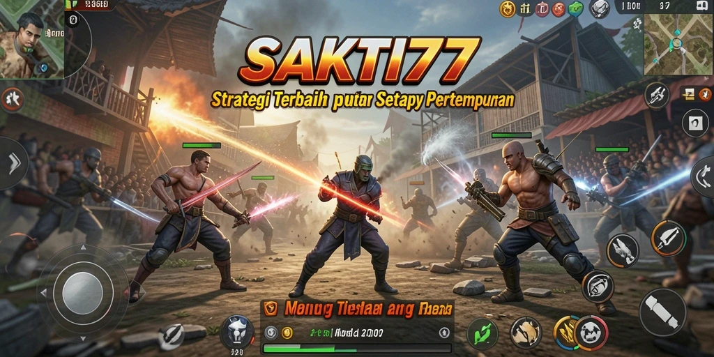 Tampilan menegangkan dari gameplay SAKTI77 yang penuh strategi.