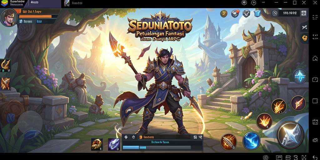 Gameplay menarik dari SEDUNIATOTO saat bertarung dengan monster.