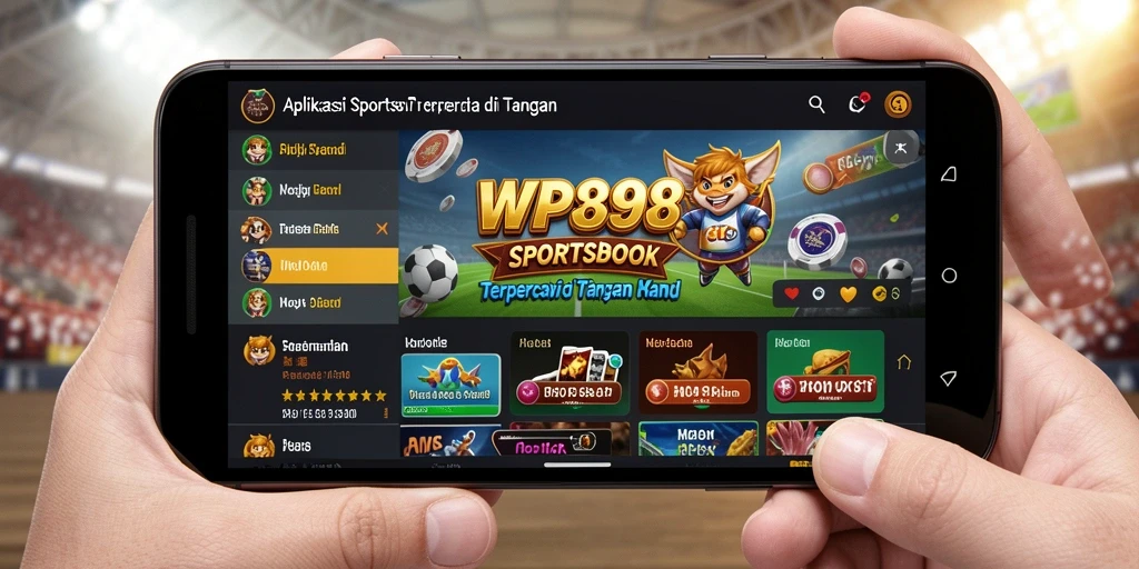 Tampilan utama gameplay WP888 dengan berbagai pilihan taruhan olahraga.